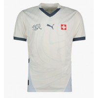Fotballdrakt Herre Sveits Bortedrakt EM 2024 Kortermet